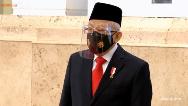 Wakil Presiden Ma'ruf Amin.  Foto: Youtube/@BPMI