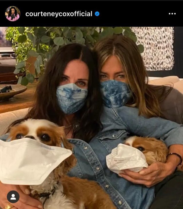 Bergaya Senada, Ini 5 Potret Kebersamaan Jennifer Aniston dan Courteney Cox (51605)