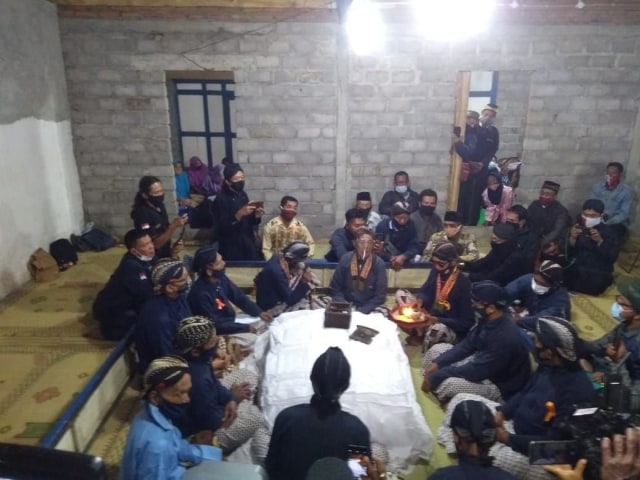 Tradisi Cupu Panjala yang digelar oleh masyarakat Padukuhan Mendak, Kalurahan Girisekar, Kapanewonan Panggang, Senin (5/10/2020). Foto: Erfanto/Tugu Jogja.