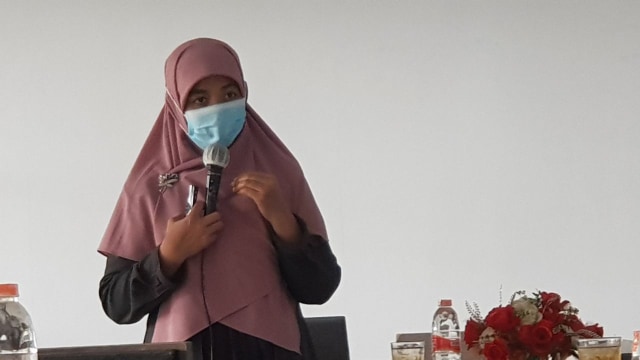 Dwi Hesti Yuniarti, Kepala BPJS Kesehatan cabang Yogyakarta pada Selasa (6/10/2020).  