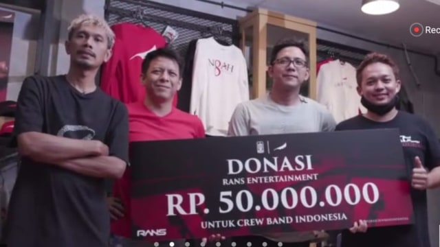 NOAH Donasi Rp 700 Juta untuk Kru Band yang Terdampak COVID-19 (12482)