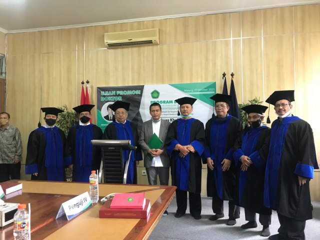 Pertama Kali, UIN Malang Cetak Doktor Penyandang Tunanetra (90600)