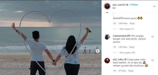 Rizki D'Academy Di-bully karena Foto Gandeng Tangan Perempuan, Ini Kata Ridho (2)
