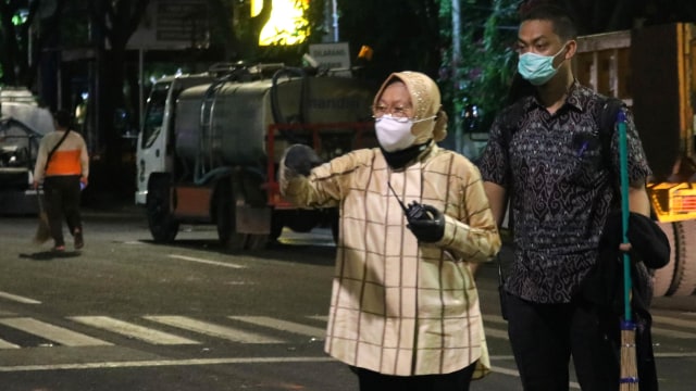 Risma Marahi Pendemo Tolak Omnibus Law di Surabaya: Kenapa Kamu Rusak Kotaku? (1)