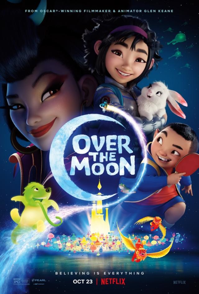 Poster Film Over The Moon. Foto: Netflix