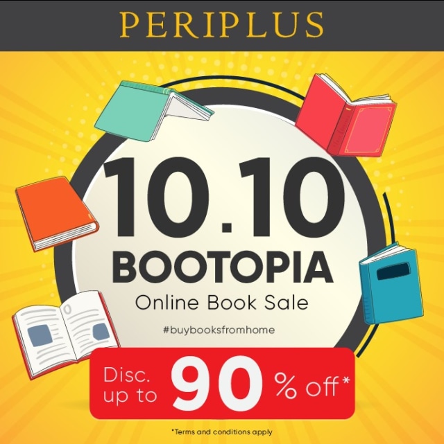PROMO 10.10 DISKON BUKU IMPOR BESAR-BESARAN DI TOKO PERIPLUS!