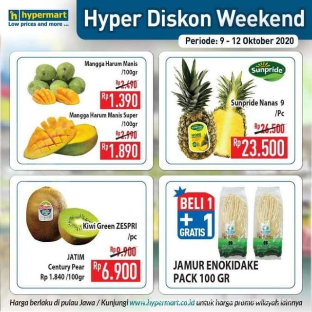 Katalog Promo JSM Hypermart, Diskon 40% dan Beli 1 Gratis 1 (37394)