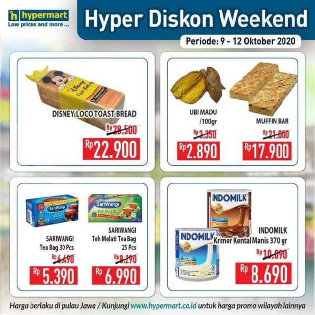 Katalog Promo JSM Hypermart, Diskon 40% dan Beli 1 Gratis 1 (37396)