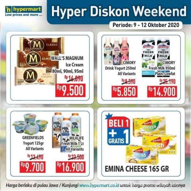 Katalog Promo JSM Hypermart, Diskon 40% dan Beli 1 Gratis 1 (37397)