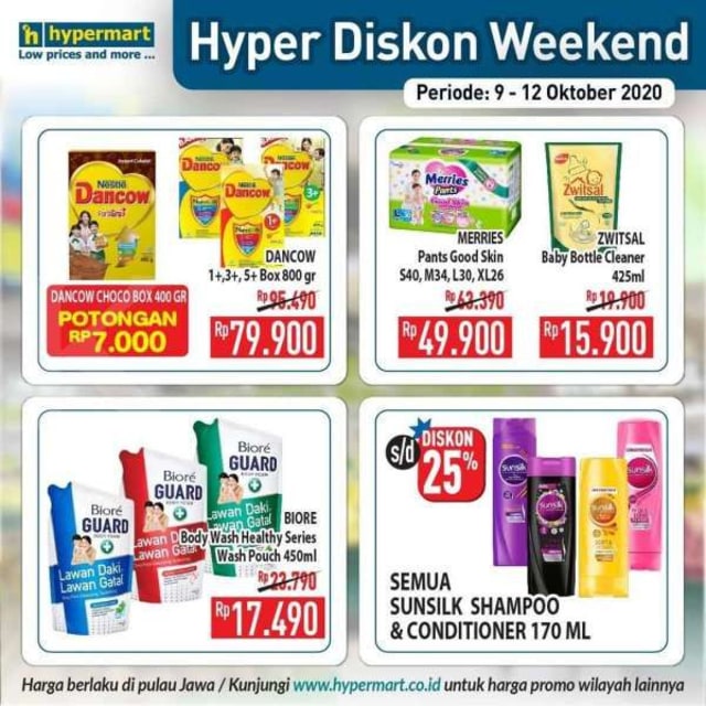 Katalog Promo JSM Hypermart, Diskon 40% dan Beli 1 Gratis 1 (37399)