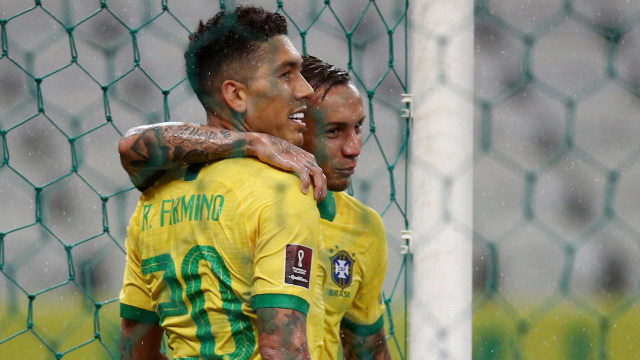 Brasil vs Bolivia: Dua Gol Firmino Bantu Selecao ke Puncak Klasemen CONMEBOL (324445)