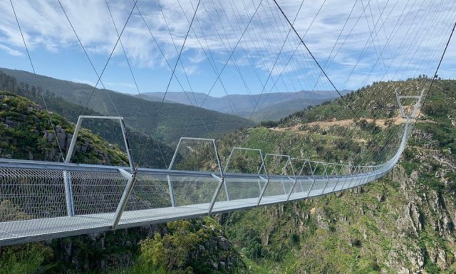 516 Arouca, Jembatan gantung di Portugal Foto: guia prestigetourspt