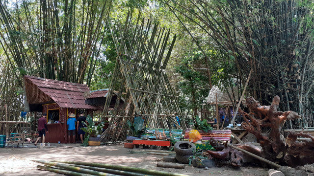 Objek wisata di Bantul yang akan menjadi objek wisata untuk program Bersih Indah Sehat dan Aman (BISA) dari Kementrian Pariwisata dan Ekonomi Kreatif (Kemenkeraf). Foto: Erfanto/Tugu Jogja