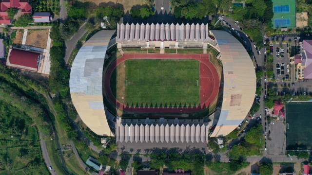Stadion Harapan Bangsa, salah satu venue yang akan dipakai dalam gelar PON XXI Aceh-Sumut 2024. Foto: Abdul Hadi/acehkini
