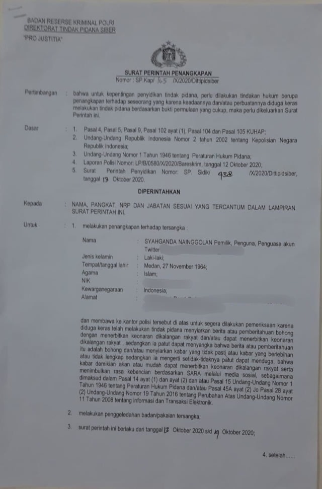 Siapa Syahganda Nainggolan yang Ditangkap Karena Diduga Langgar UU ITE? (8363)