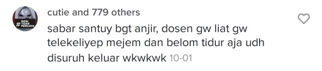 Viral Kelakuan Iseng Dosen saat Pergoki Mahasiswinya Tidur di Kelas (66708)