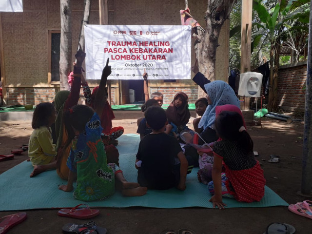BTQ for Leaders Ajak Anak-anak Kampung Qur’an Dasan Lekong Bermain