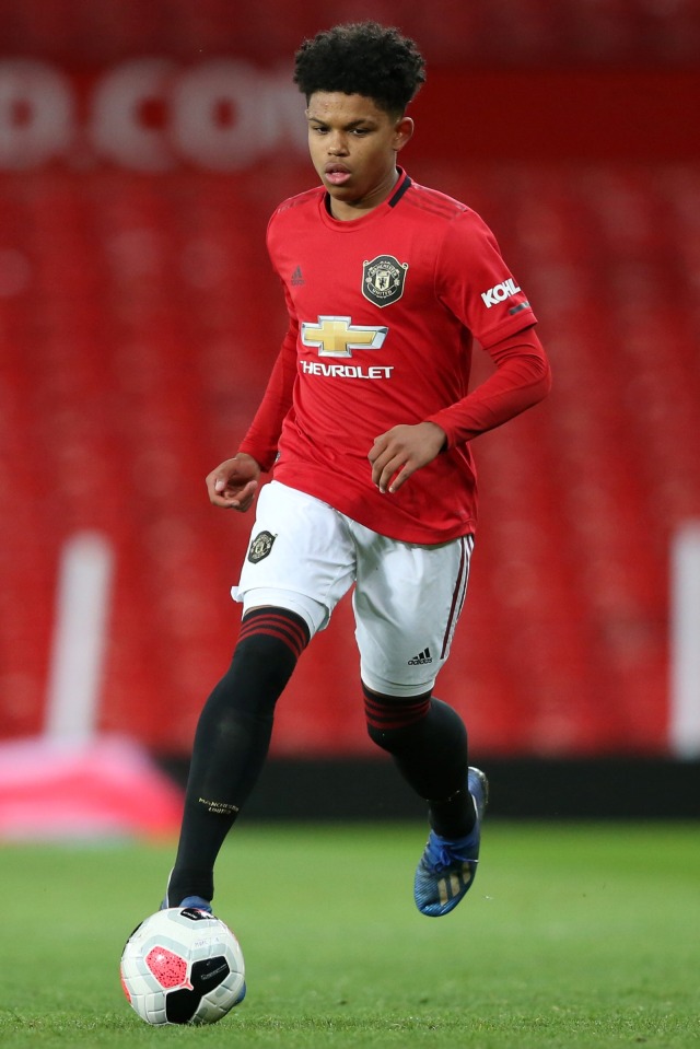 Pemain muda Manchester United, Shola Shoretire. Foto: Getty Images