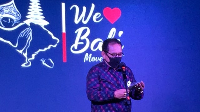 Wakil Gubernur Bali Tjokorda Oka Artha Ardhana Sukawati pada peluncuran program wisata "We Love Bali" di Bali Safari % Marine Park, Kabupaten Gianyar, Bali, Rabu (14/10). Foto: Denita br Matondang/kumparan