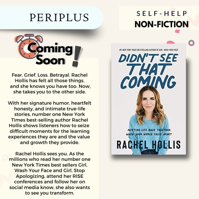 Buku "Didn't See That Coming" oleh Rachel Hollis (131275)