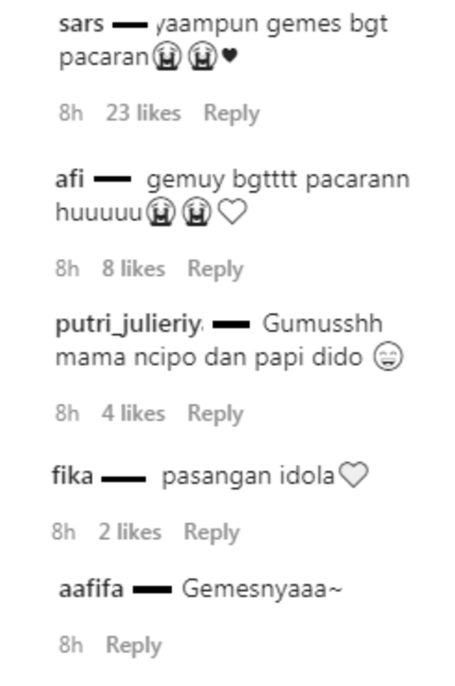 Komentar netizen. Instagram @dittopercussion