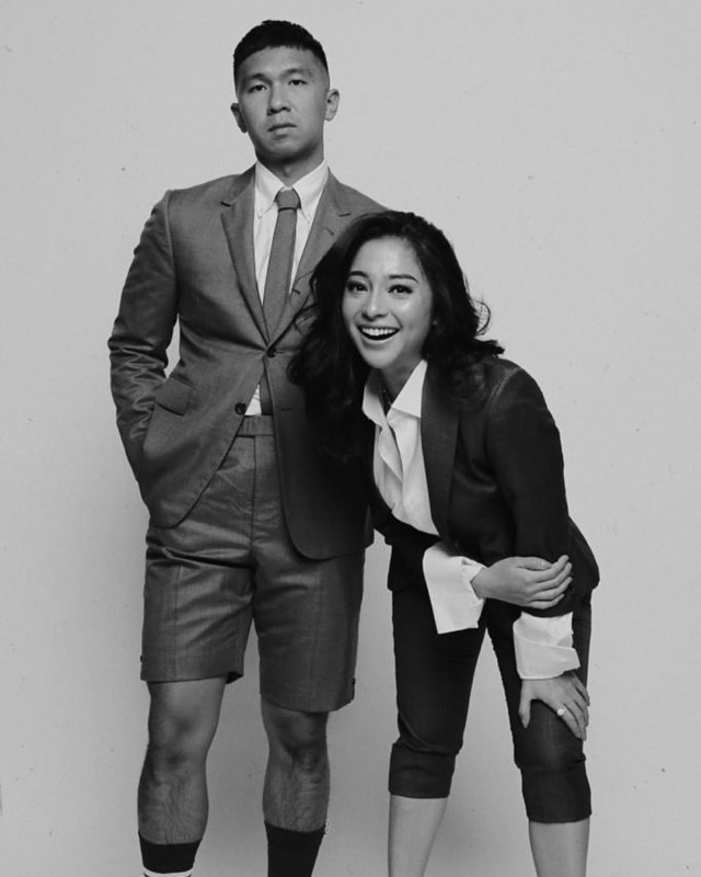 Nikita Willy dan Indra Priawan. Foto: Instagram/@indpriw