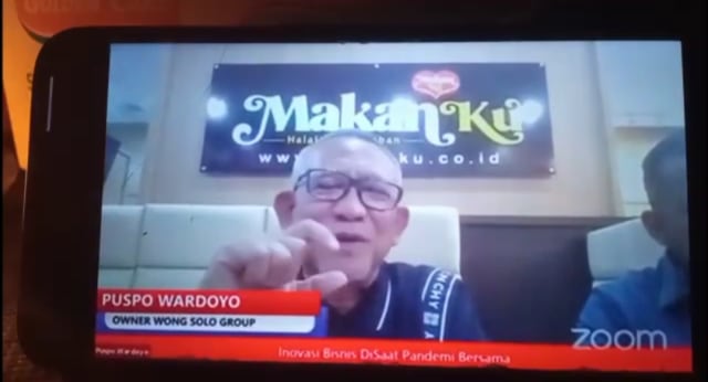 Pengusaha Kuliner Wong Solo Sampaikan Inovasi Usaha secara Daring (129850)