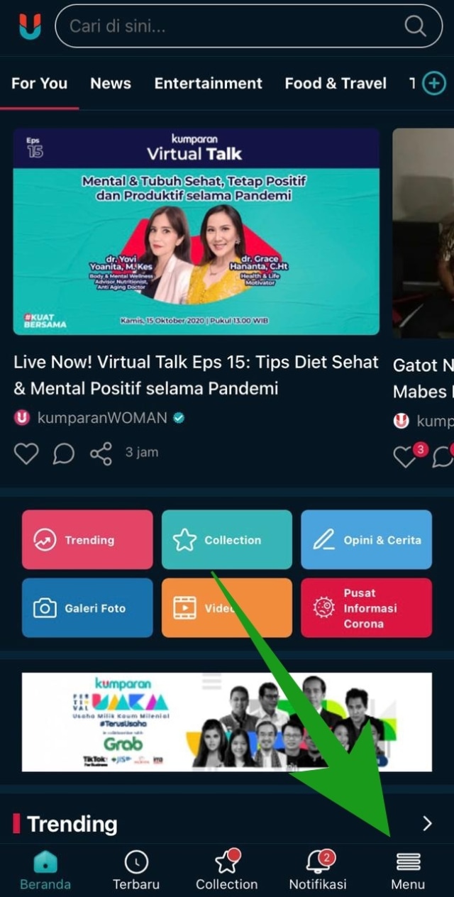 Cara Bikin Story di Aplikasi kumparan (iOS) (78803)