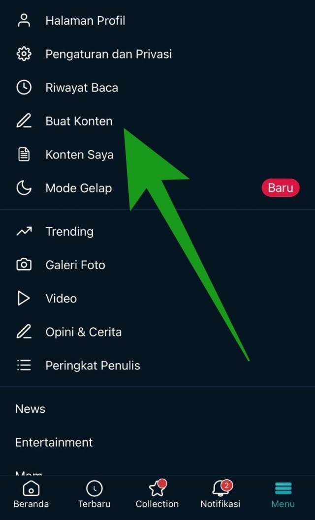 Cara Bikin Story di Aplikasi kumparan (iOS) (78804)