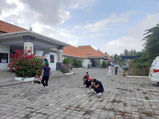Suasana di RS Gema Shanti Nusa Penida, Bali - IST