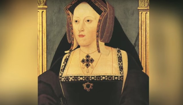 Ilustrasi Sosok Catherine dari Aragon. Foto: Screen Youtube Biography