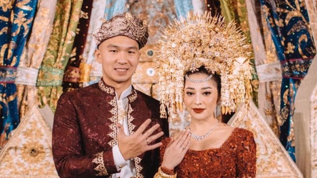 Pernikahan Nikita Willy, Jumat (16/20). Foto: Instagram/@thebridebestfriend