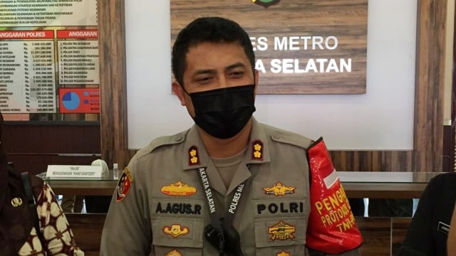 Wakapolres Jakarta Selatan, AKBP Antonius Agus Rahmanto di Polres Metro Jakarta Selatan. Foto: Dok. Istimewa