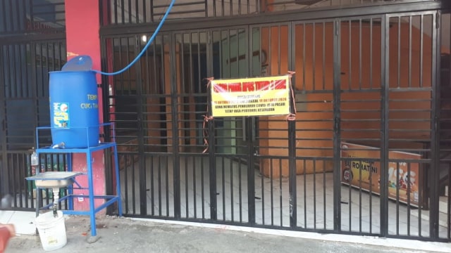 Pasar Pringapus Kabupaten Semarang ditutup selama 3 hari. Foto: Dok. Istimewa
