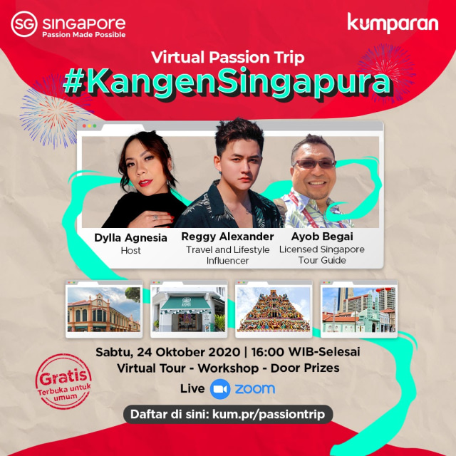 Virtual Passion Trip #KangenSingapura. Foto: kumparan