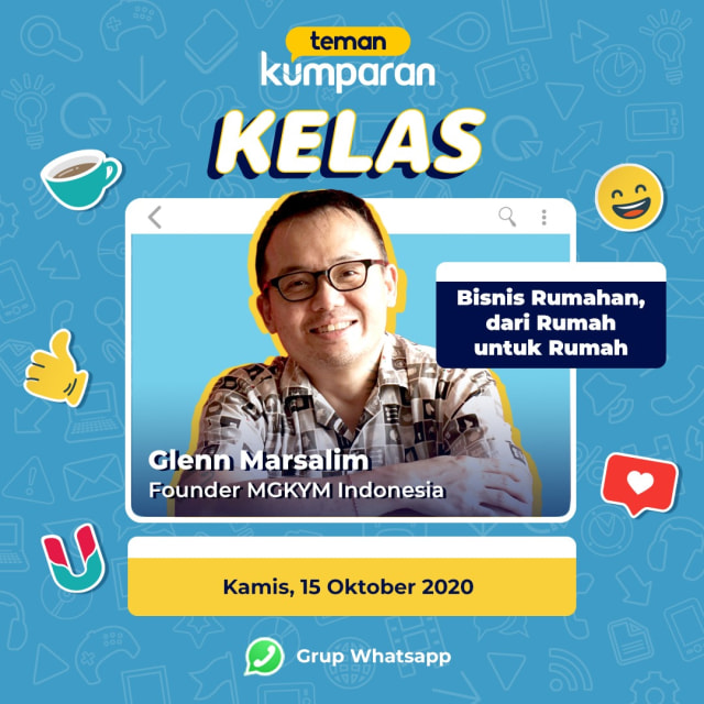 KELAS Teman kumparan: Bisnis Rumahan Selama Pandemi, dari Rumah untuk Rumah (24599)