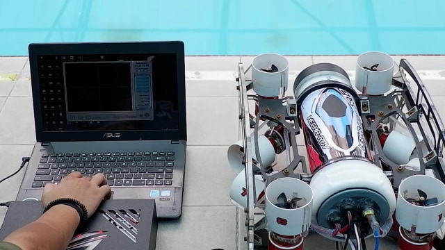 Kenalkan, Ini ROV, Robot Penyelam Karya Mahasiswa PCR Pekanbaru (17602)