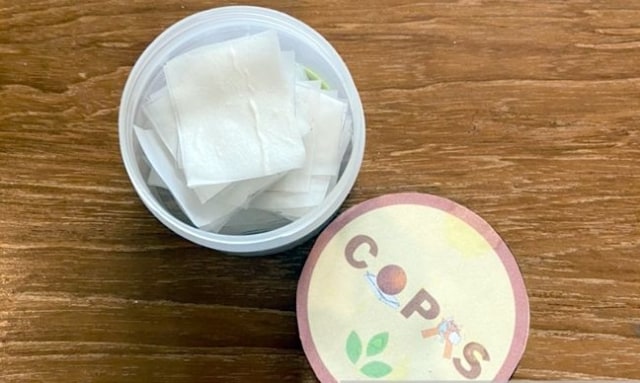 Copas, sabun kertas buatan mahasiswa Unpad.  Foto: dok istimewa