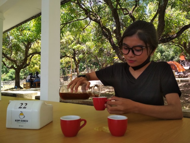 Sensasi Nyeruput Kopi Gincu di Tengah-tengah Kebun Mangga, Yuk Coba (77335)