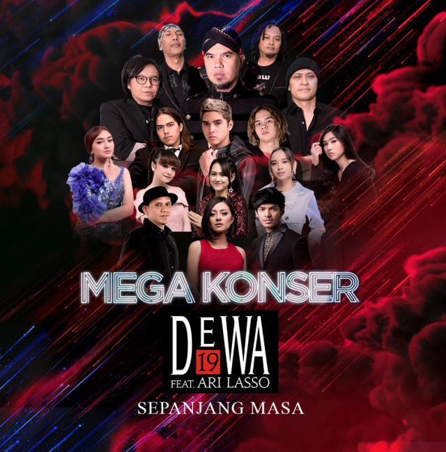 Mega Konser Dewa Sepanjang Masa. Foto: Dok RCTI