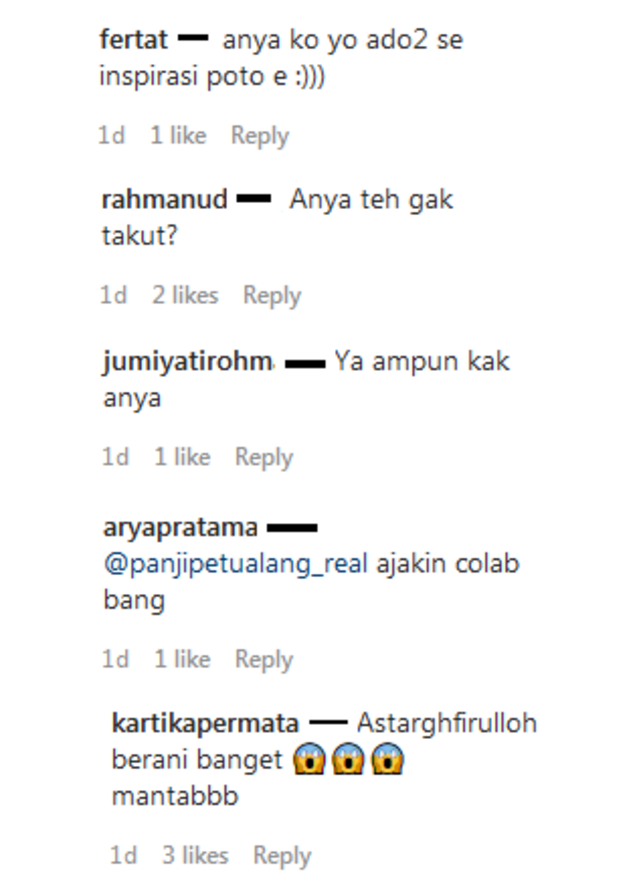 Foto Bareng Ular, Anya Geraldine: Takut Sama Tuhan, Jangan Sama Ular (11974)