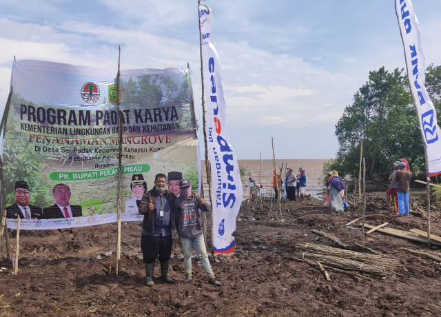 BRI salurkan Rp 3,7 M pada Program Penanaman Mangrove (3263)