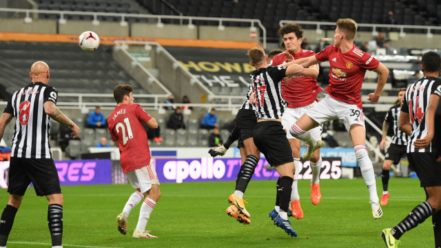 Newcastle United vs Manchester United. Foto: Owen Humpreys/Reuters