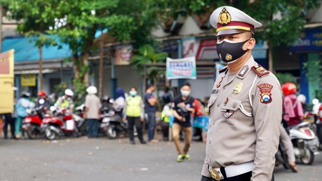 AKP Ady Nugroho saat operasi yustisi. Foto: dok