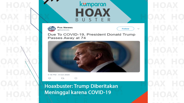 Ragam Hoaks: Donald Trump Meninggal hingga Tawaran Bansos Wabup Majalengka (25087)