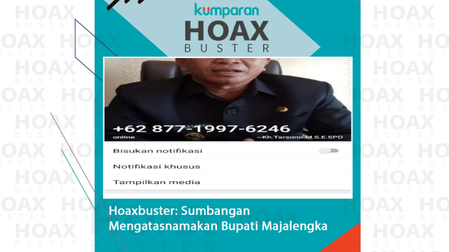 Ragam Hoaks: Donald Trump Meninggal hingga Tawaran Bansos Wabup Majalengka (25088)