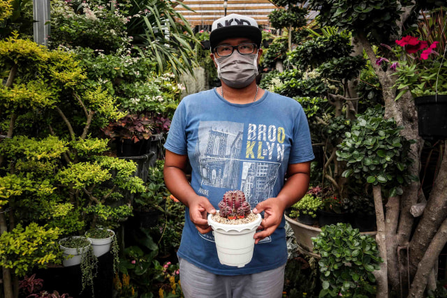 Foto: Segarnya Bisnis Bunga Hias saat Pandemi (7049)