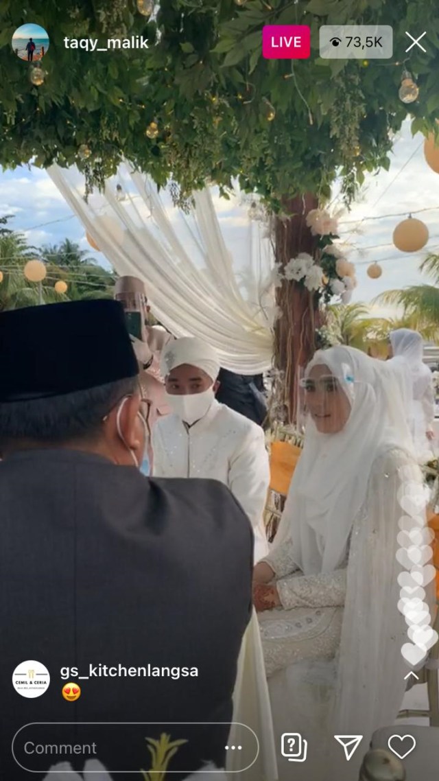 Taqy Malik, Mantan Suami Salmafina Sunan, Resmi Menikah dengan Sherel Thalib (23207)