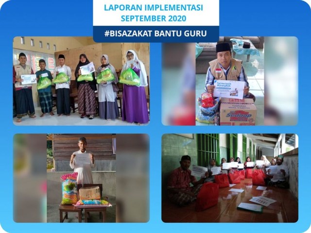 Tak Mengeluh Meski Kesulitan, Ratusan Guru Ngaji Dapat Bantuan (85820)