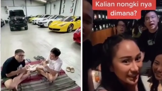 Respons soal 'Orang Kaya Nongkrong di Mal', Crazy Rich Surabayan Makan Lesehan (538881)